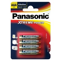 Baterie mikrotužková AAA LR03PPG/4ks alkalická Panasonic Pro Power