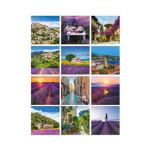 Kalendář 24N/BNL5 Provence 285x285 nástěnný poznámkový