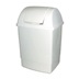 Odpadkový koš KLIP - 26 litrů  - výkyvné víko bílý
