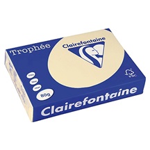 VÝPRODEJ - Papír Clairefontaine A3/160g/250 1066  chamois