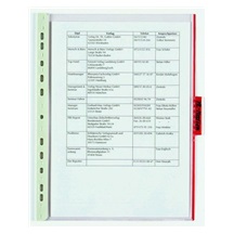 FUNCTION tabule A4 Durable 5607 červená 1 kus