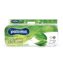Papír WC 18m 150x10 ks 3vrst.Green Tea  PALOMA De Luxe  bílý