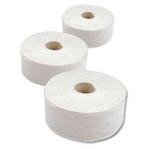 Papír WC JUMBO průměr 190mm 2vrs  100% celuloza BÍLÁ 4074  / 6rolí