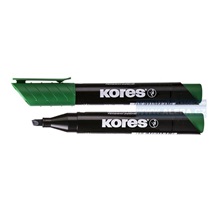 Popisovač permanentní Kores K-marker 3-5mm zelený
