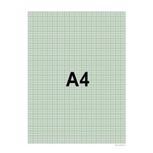 Papír milimetrový A4 20 listů  blok