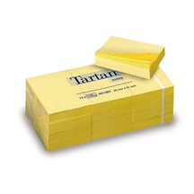 Lepicí bloček 3M Tartan 05138 38x51mm 12x 100 lístků žlutý